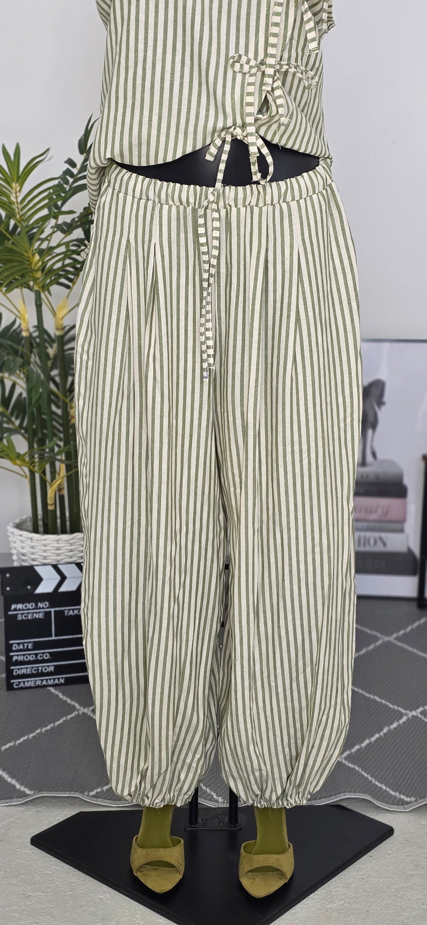 Pantalone Riviera a Righe