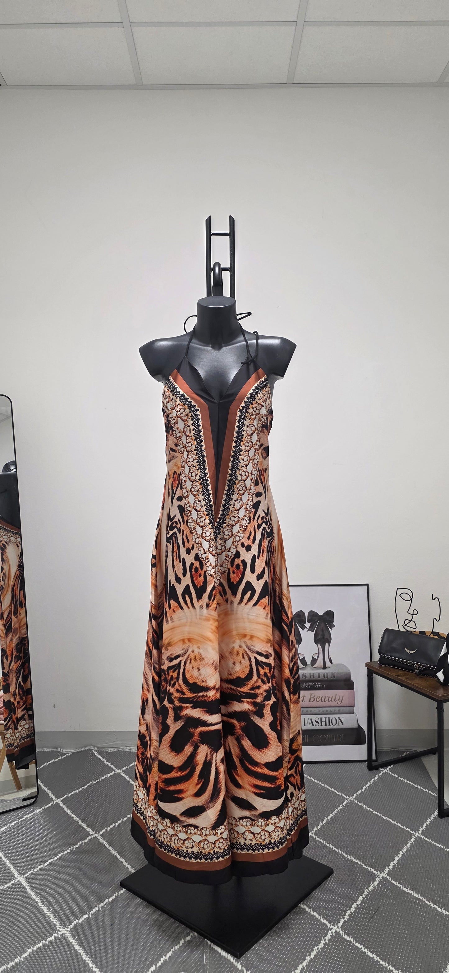 "Jungle Queen" Long Dress