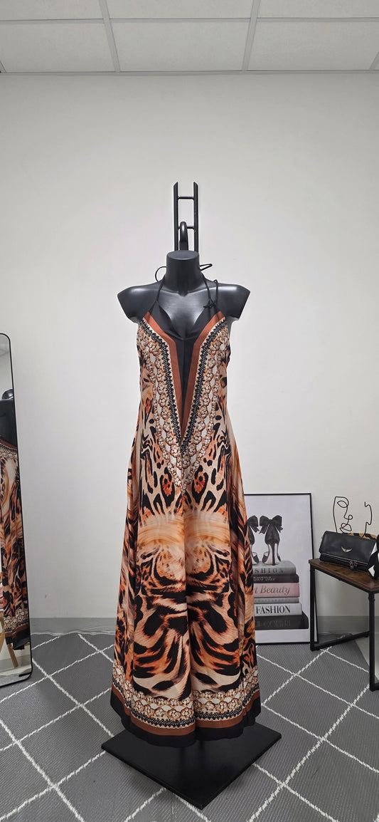 Rochie lungă "Jungle Queen"